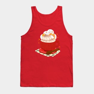 Shiba Inu Coffee Time Tank Top